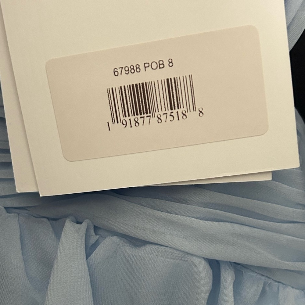Mac Duggal 67988 NWT Chiffon Layered Cut Out Ballgown - Picture 5 of 5